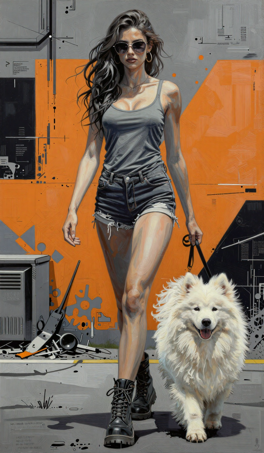 Urban Decay Acrylic Portrait