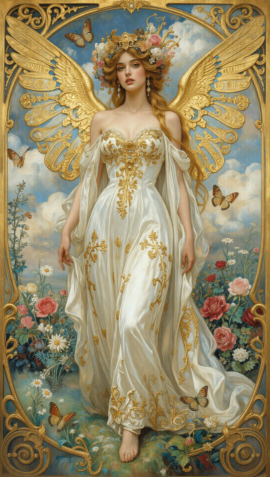 Klimt Celestial Fairy Queen