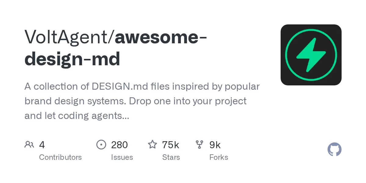 Awesome DESIGN.md