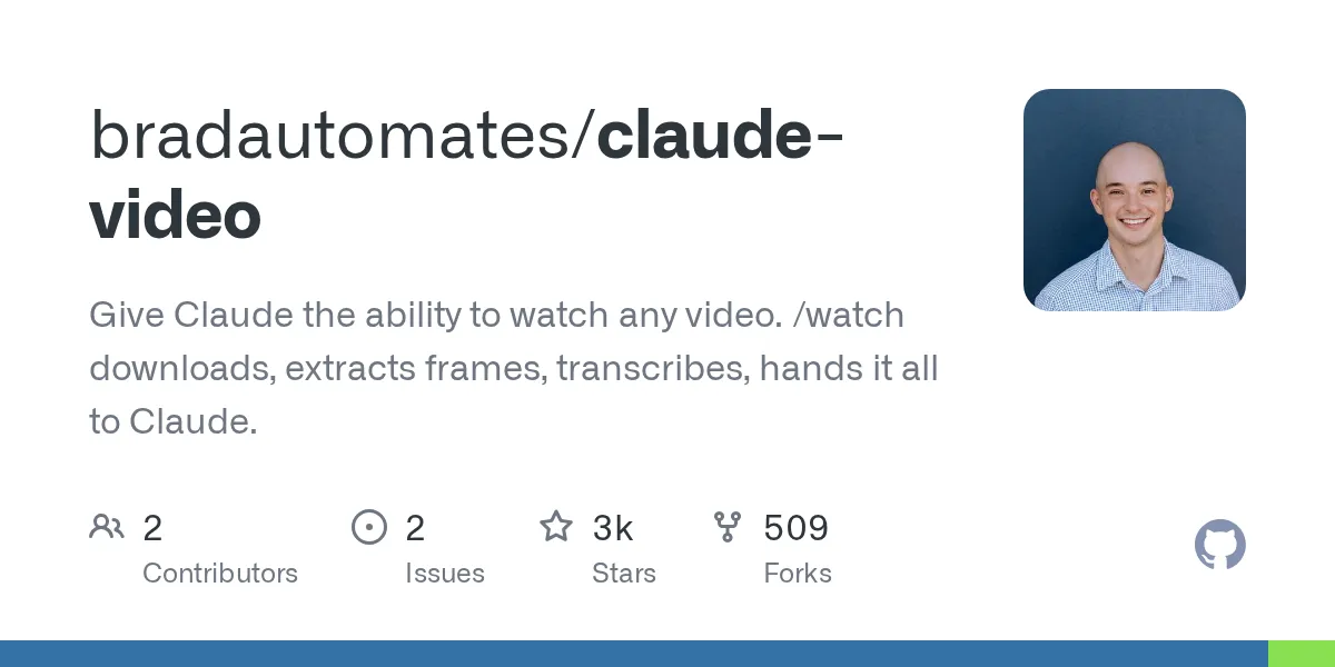 Claude Video