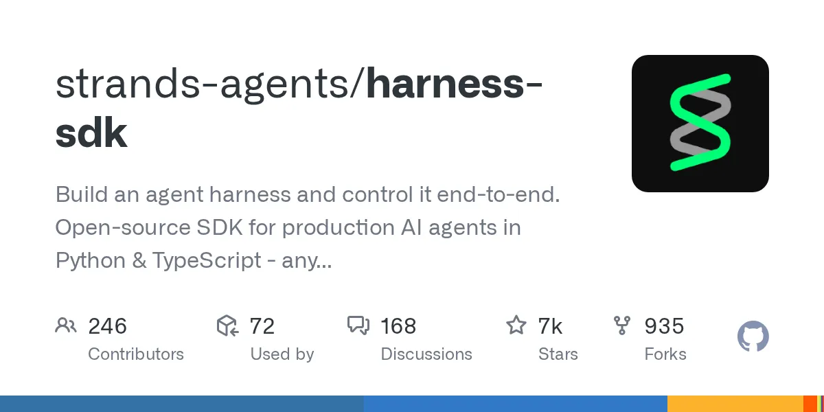 Strands Agents Harness SDK